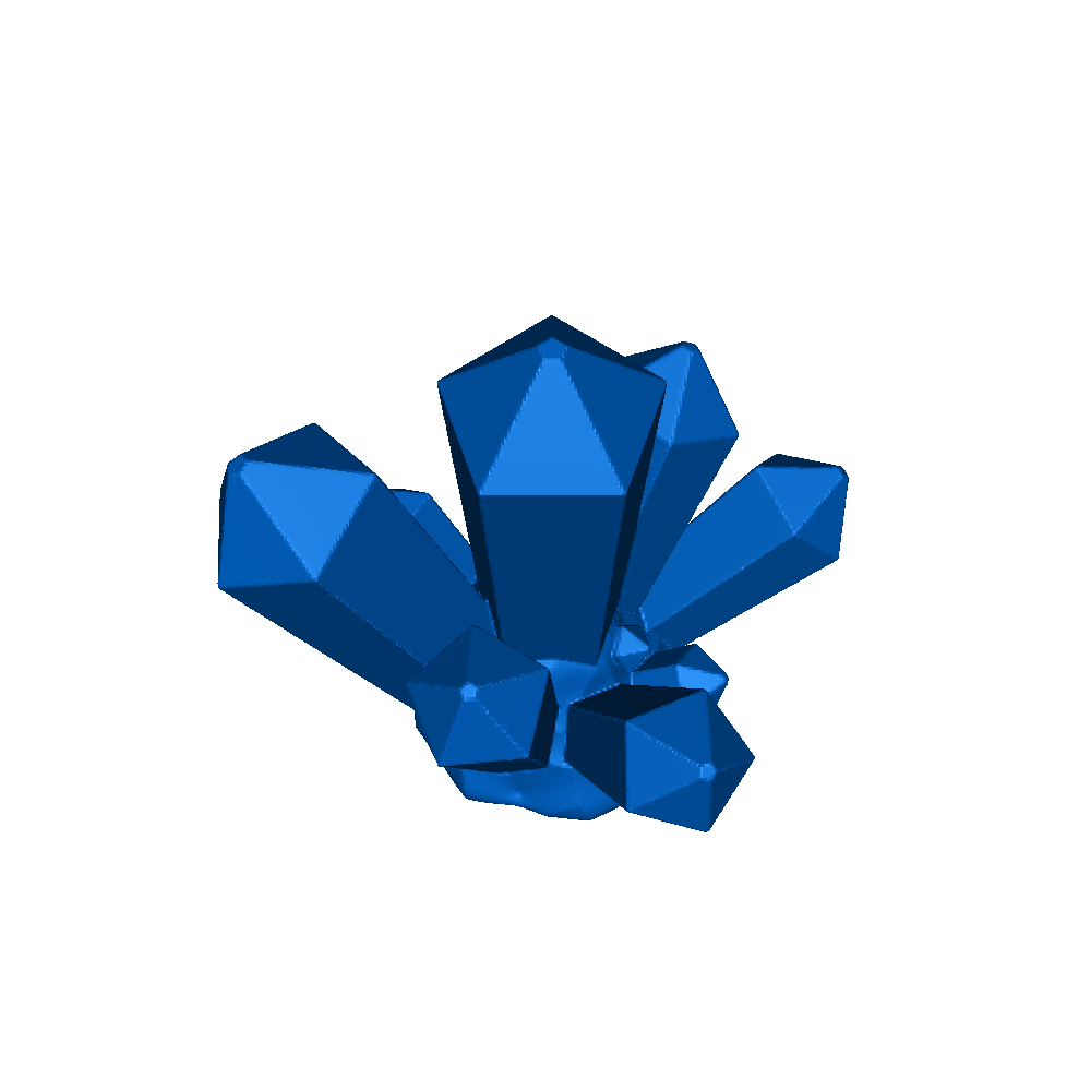 3D Printer Files | 3MF File | Crystals | Creality Cloud