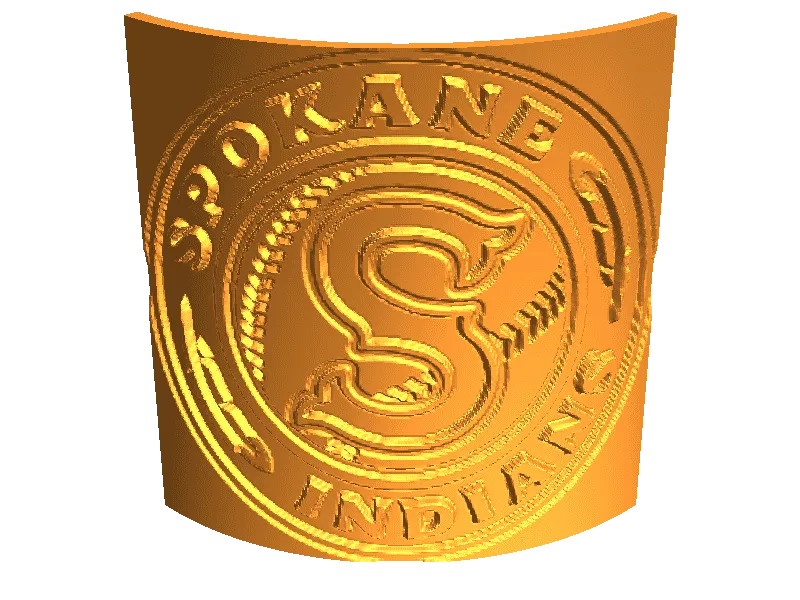 Spokane Indians Lithophane