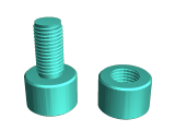 Bolt and nut 2-0