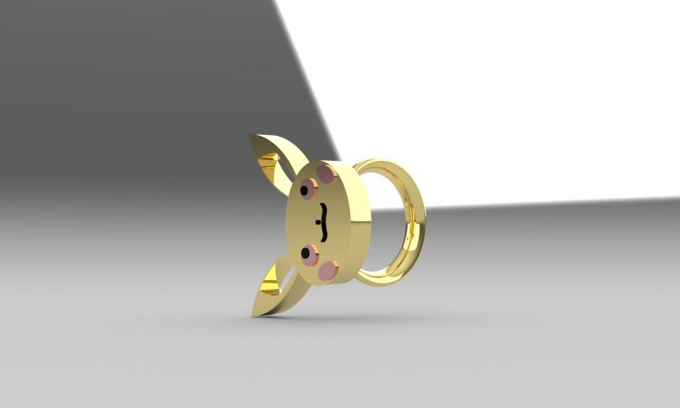 Pikachu Ring Pokemon 3d Models
