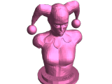 Harley Quinn  bust from thingiverse-0