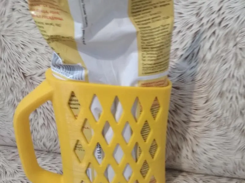 Jug for liquid bags