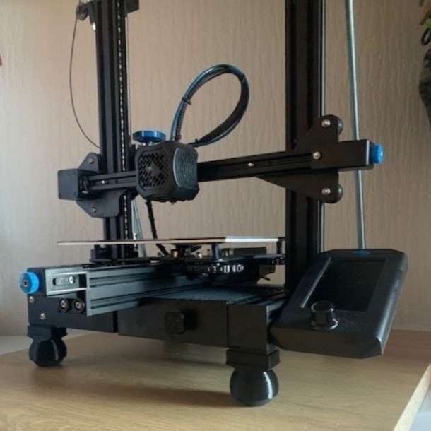 Squash ball & Socket feet for Ender 3v2 3D models download Creality