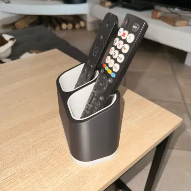 remote control and phone holder-1