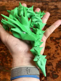 'HORNY DRAGON' - PRINT-IN-PLACE, ARTICULATED DRAGON-1