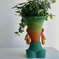 AFRICA QUEEN FLOWER POT-3