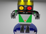 The robot hare from the cartoon "Well, Just You Wait" v3-0