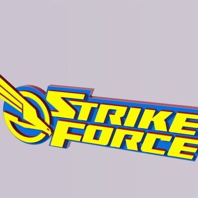 MARVEL Strike Force Logo 3d model