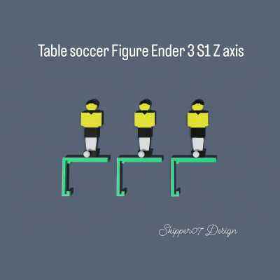 Table soccer Figure Ender 3 S1 Z axis 3d model
