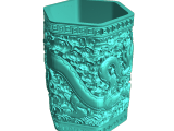 Dragon pencil holder-0