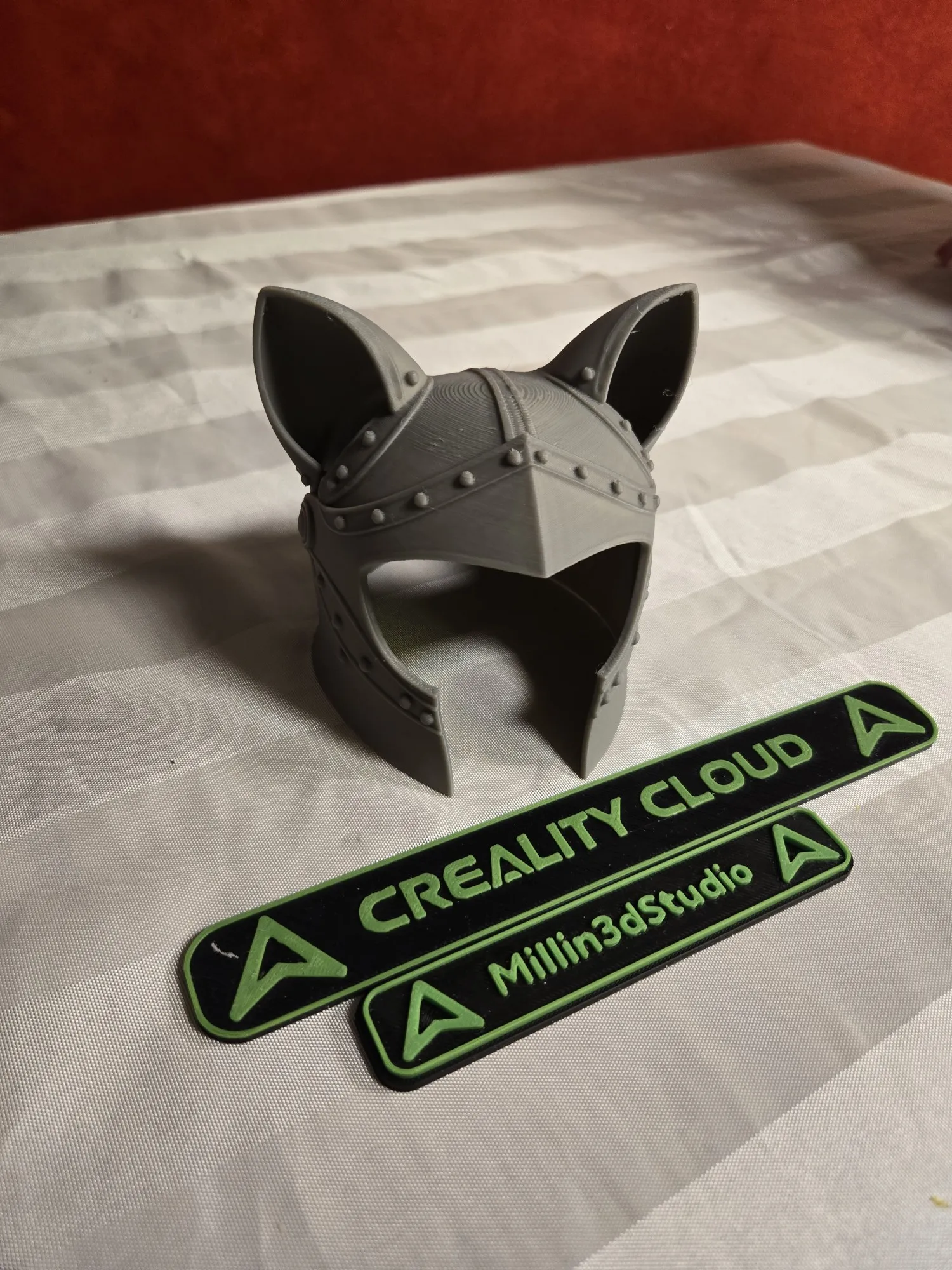 Armored Cat Knight Helmet-3
