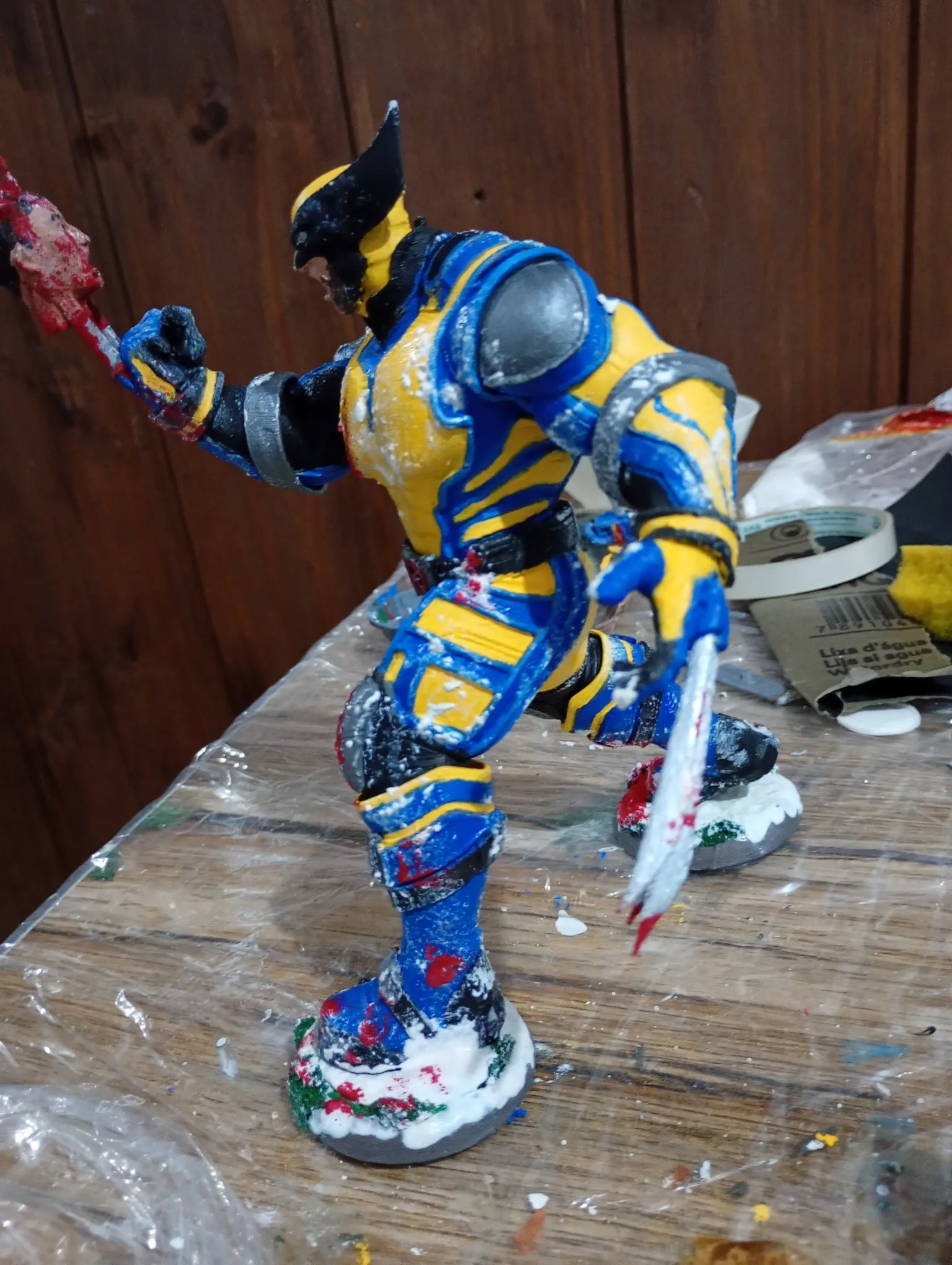 FIGURE "WOLVERINE" MINIATURE FANART-3