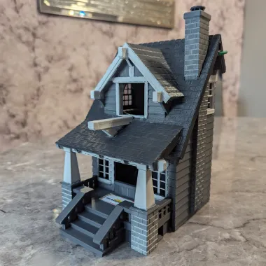 the American Craftsman Bungalow Birdhouse-0