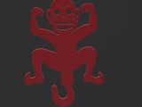 Flexi Monkey Cloth Hanger Model 2-4