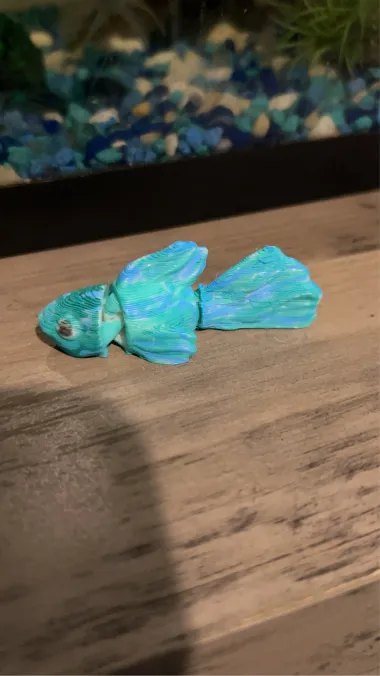 Flexi Betta Fish - Toys - PLA - 3D printed product - фото 14