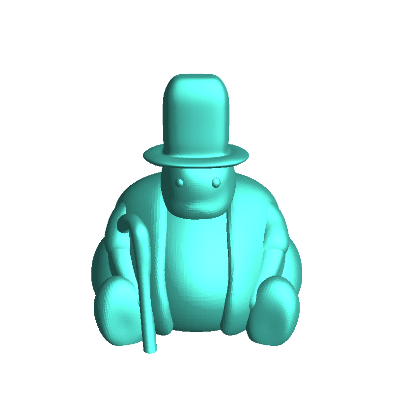 Businessman Chonk - MEME - CREALITY CLOUD EXCLUSIVE