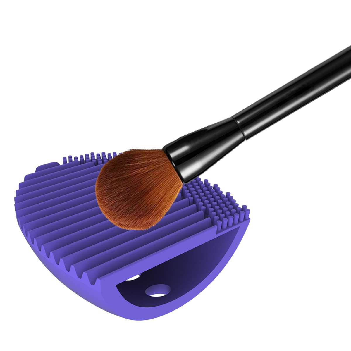 Make-up brush clean plate