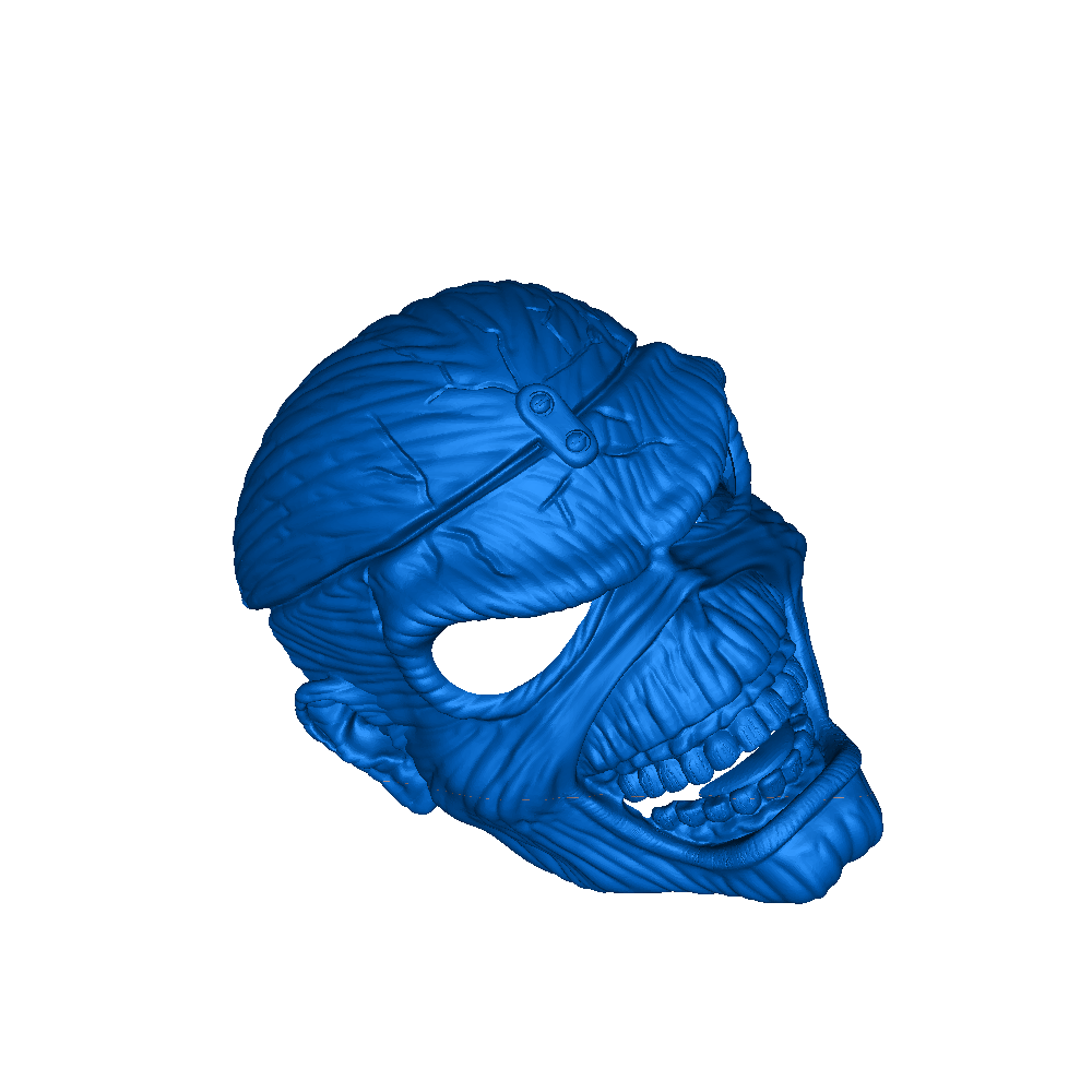 Eddie "The Head: Iron Maiden Mask by MrEmaker3D 