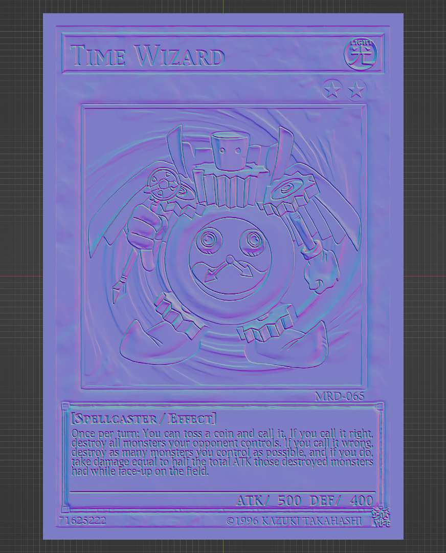 Time wizardYugioh card 3D models download Creality Cloud