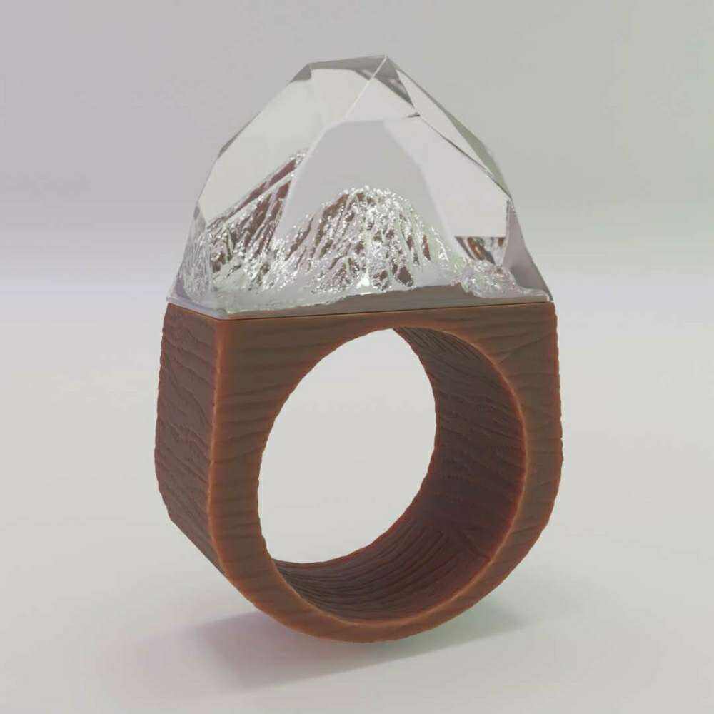 Secret Forest Mountain Ring