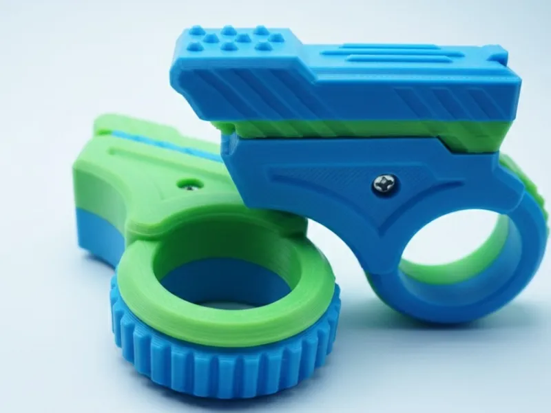 Fidget slider gun 