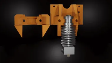 E3D V6 HOTEND MOUNT FOR CREALITY CR6 SE-0