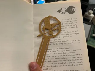 Hunger games bookmark