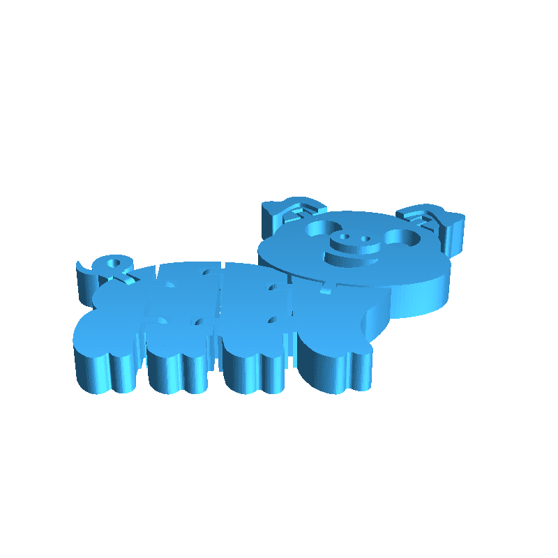 Flexi Articulated Pig