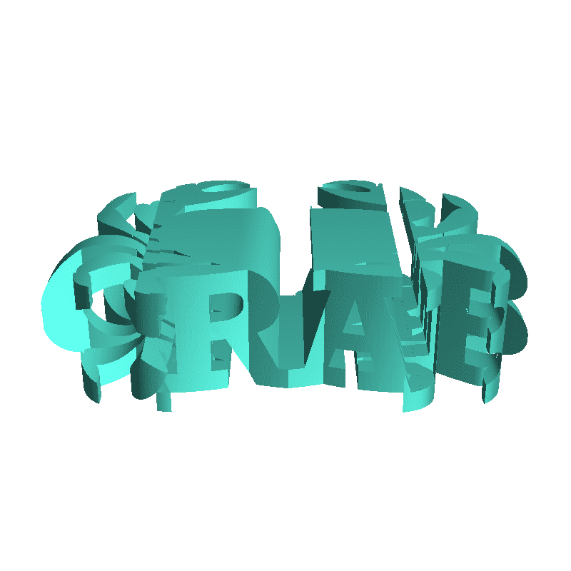 Text Flip - Crab