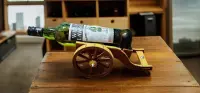 CANNON WINE HOLDER (BOTTLE HOLDER)-4