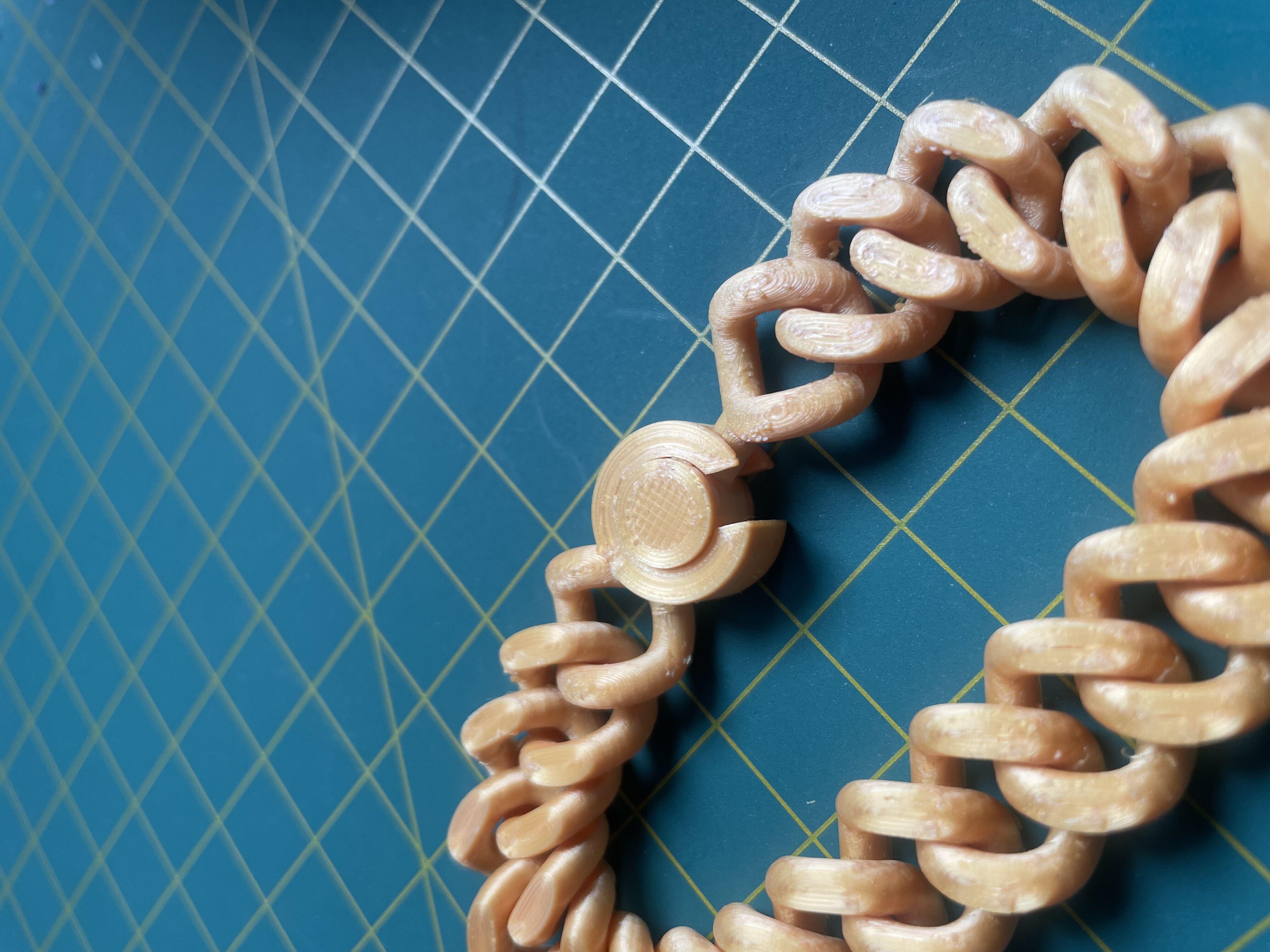 Cuban Chain bracelet with lock
