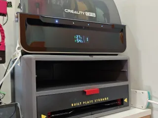 Drawer with Built Plate Storage For CFS Stand