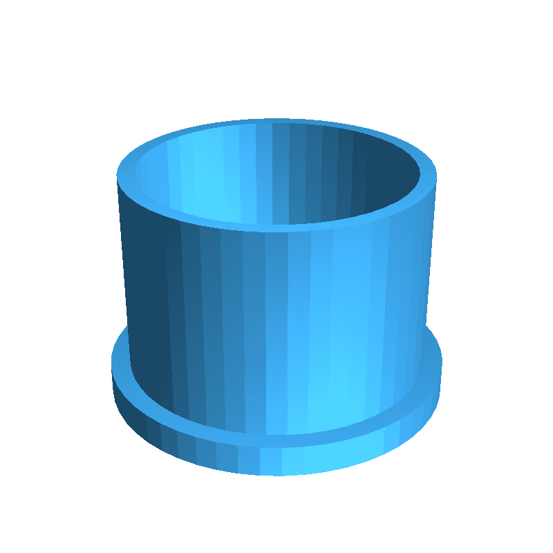 Outdoor Table Umbrella Ring 3D models download Creality Cloud