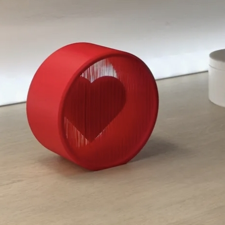 Mothers day suspened heart