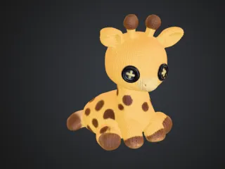 knit giraffe