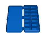 Larger weekly pill box-5