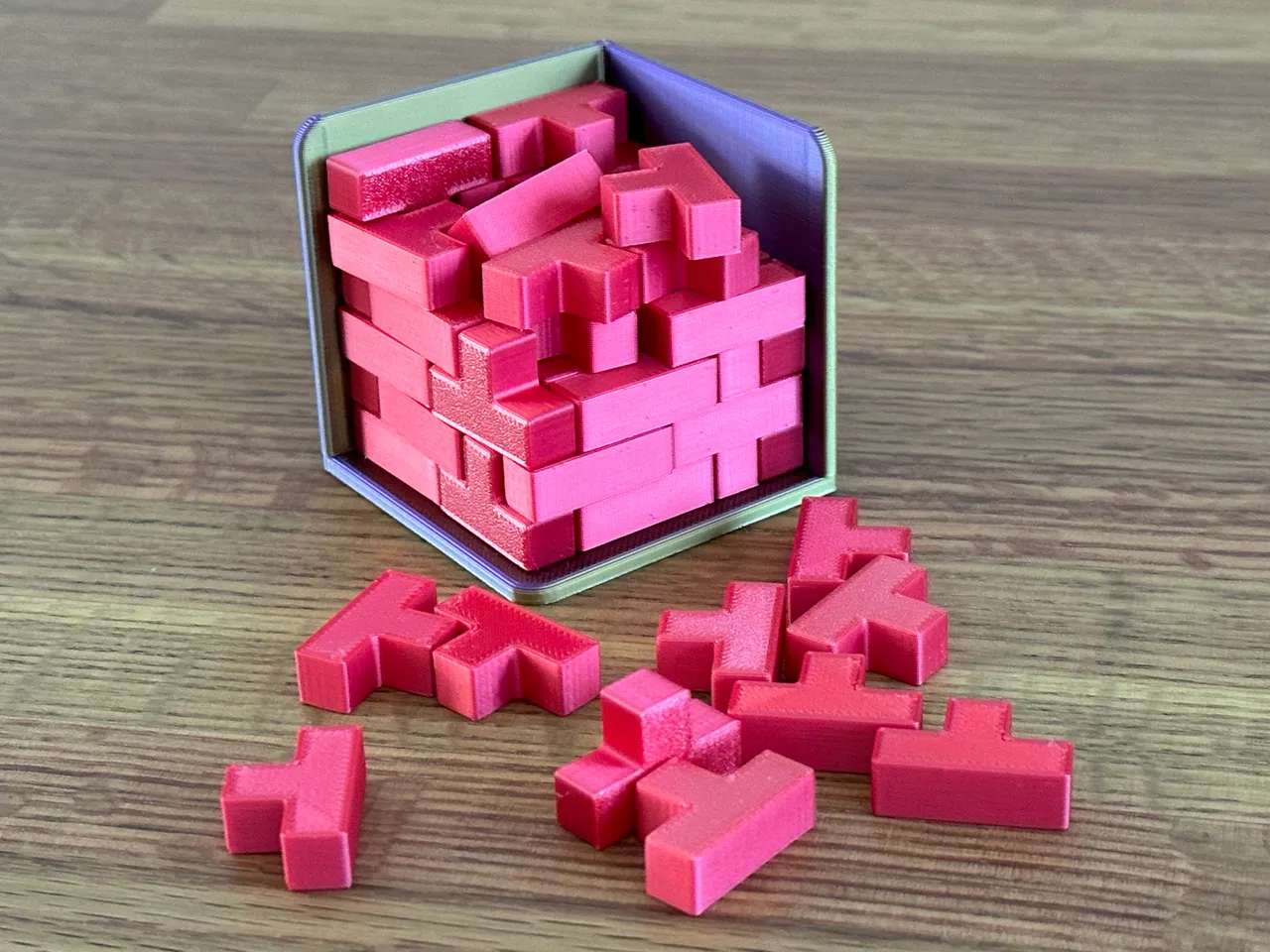 3D-Würfel-Puzzle