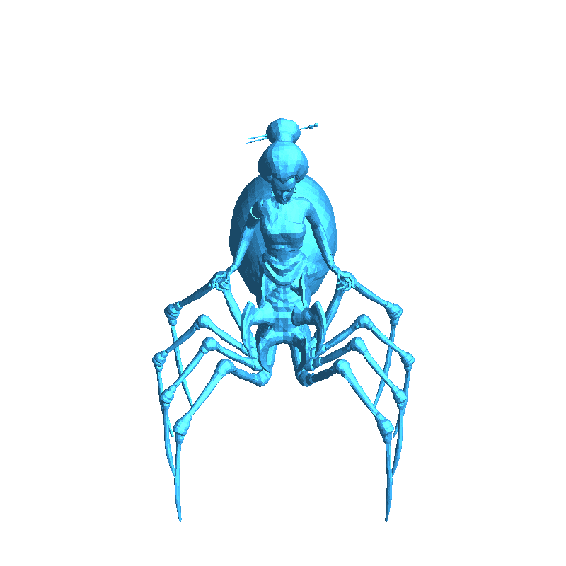 Arachne spider queen of the underworld | 3D models download | Creality ...