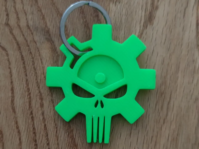 Punisher Keychain