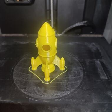 Rocky The Small Rocket Ship Calibration Test Settings Benchy-0