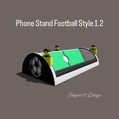 Phone Stand Football Style 1.2 3d model