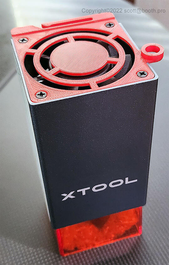 xTool D1 Pro 20W Diode and IR laser head top plate