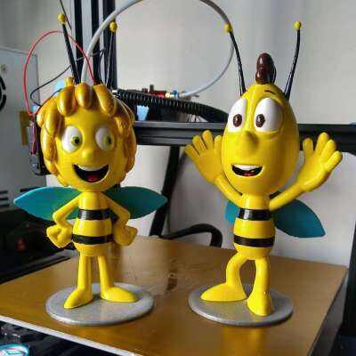 La abeja Maya y su amigo 3d model