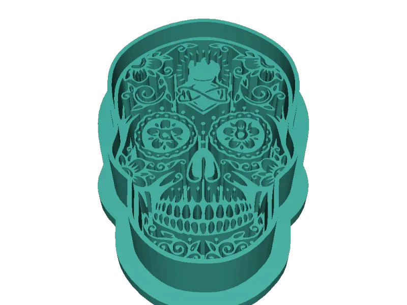 tête de mort  mexicain 