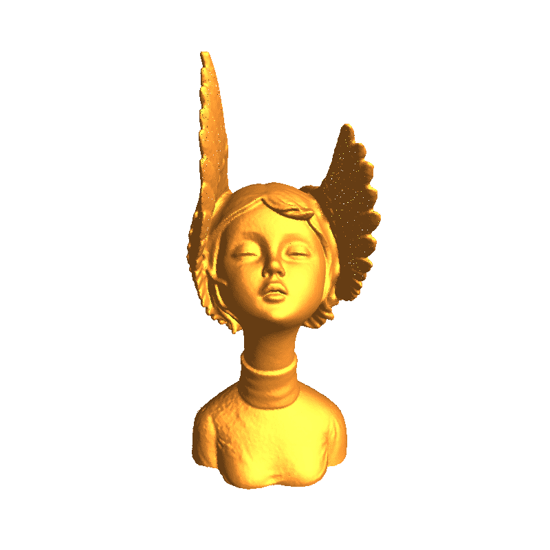 Girl with wings（generated by Revopoint POP 2）
