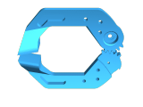 Robotic Gripper / Clamp. Two Degrees of freedom.  Servo cont-1