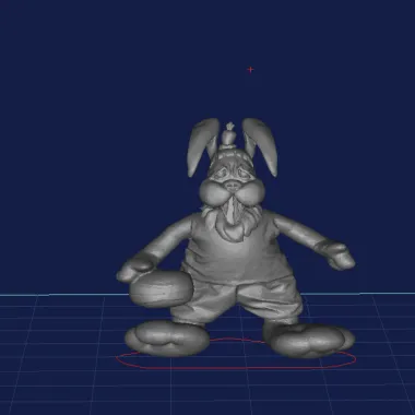 Rabbit on a ruble-0
