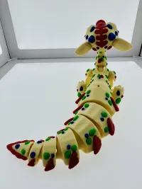 Elcid the articulated Dragon baby toy-5