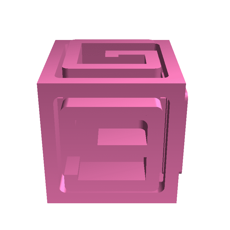 G3D 20mm x 20mm Calibration Cube