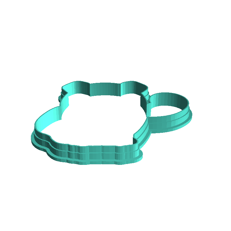 Monsters Inc cookie cutter set of 6